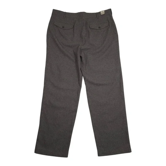 New J Crew Wool Blend Pants Mens 38x32 Classic Relaxed Fit - Picture 3 of 8